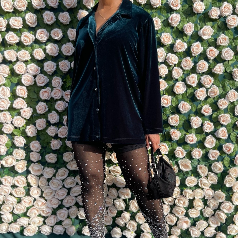 Kathie Lee Velvet dreams Button down sz 22W